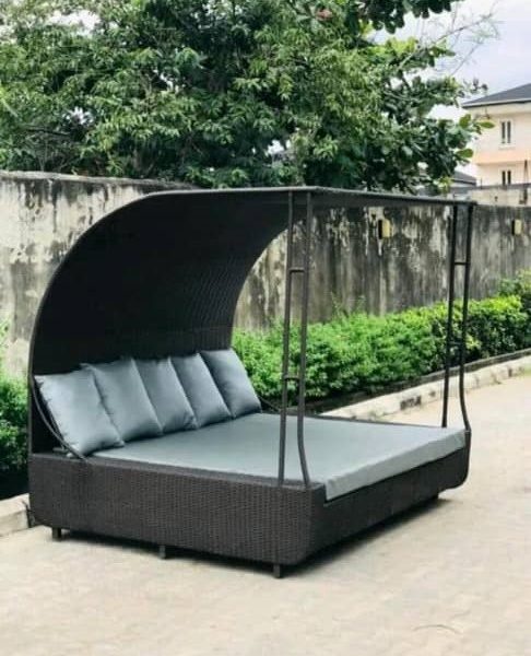 Outdoor Daybed with Canopy