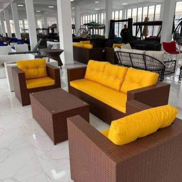 Rattan Lounge Sofa Set
