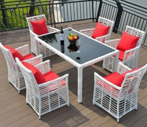 Multipurpose Set — 6-Seater Outdoor Dining Set