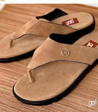 Suede Thong Slide — "The Desert Drift"