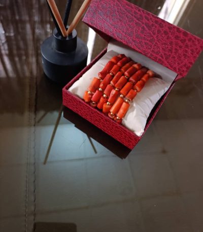 The Coral Crown Bead