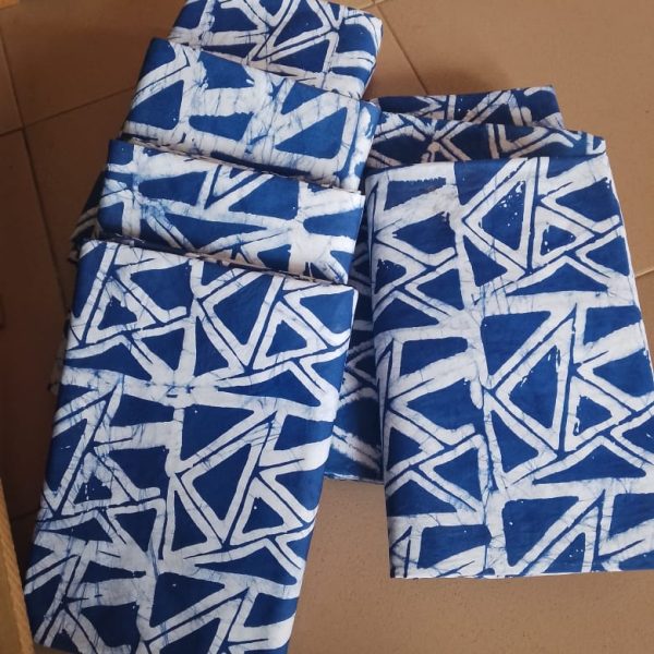 Blue Batik Pattern