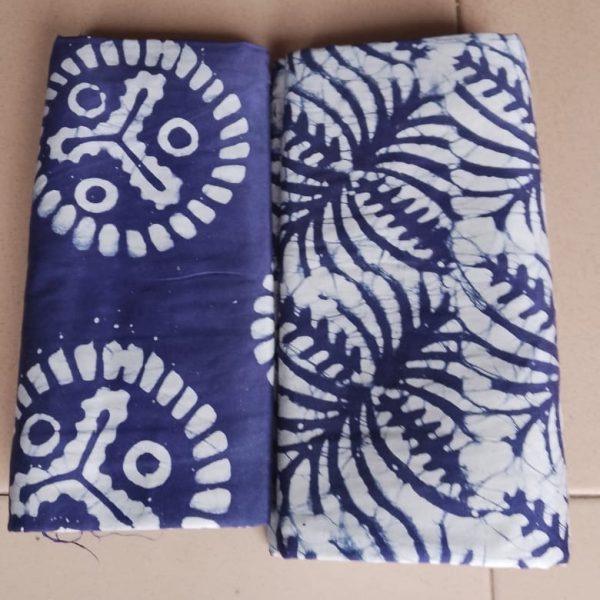 Blue Mixed Pattern Batik