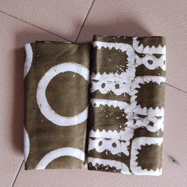 Brown Mixed Pattern Batik