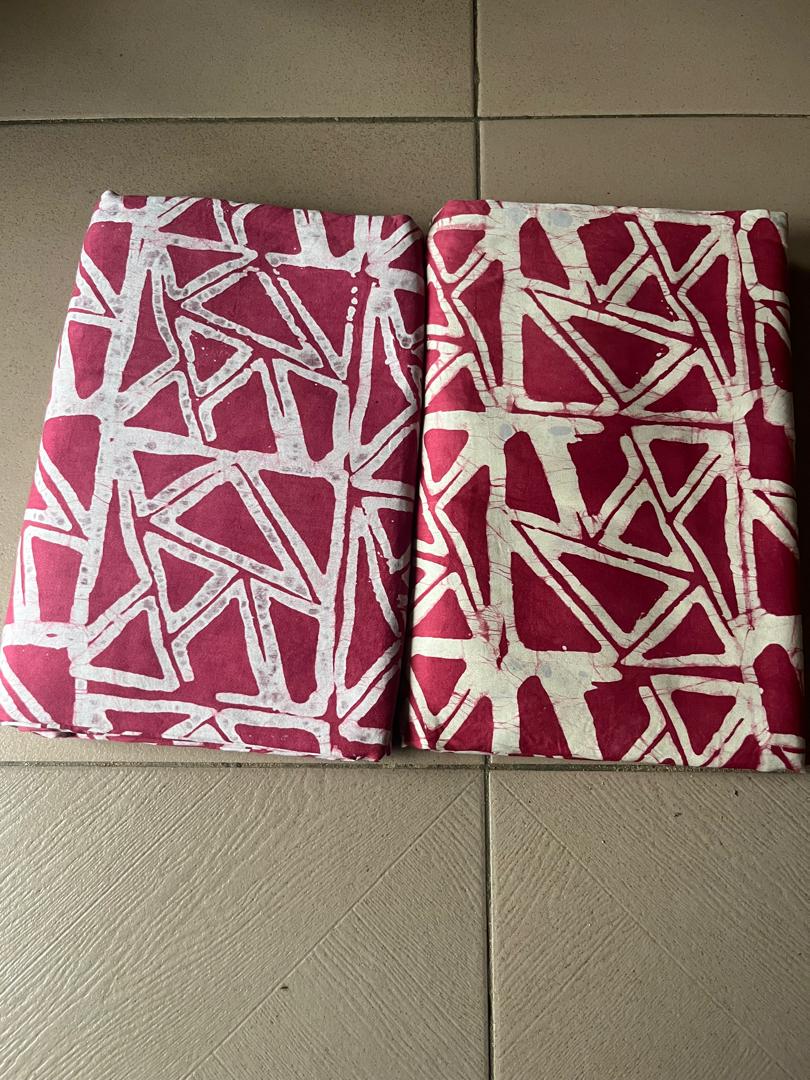 Red color batik Red color batik