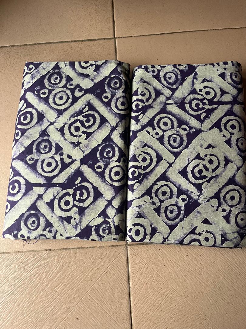 Boxed Blue Pattern Boxed Blue Pattern