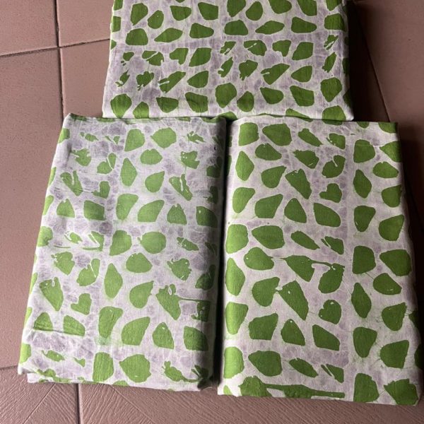 Google pattern green batik