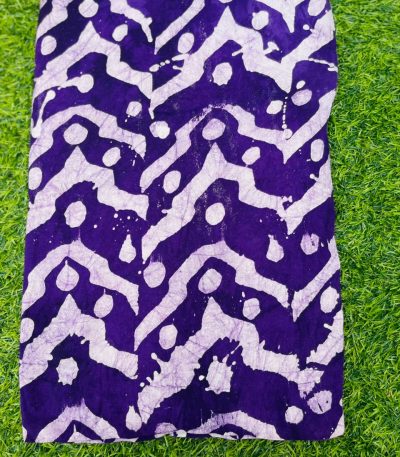 Wave pattern blue batik