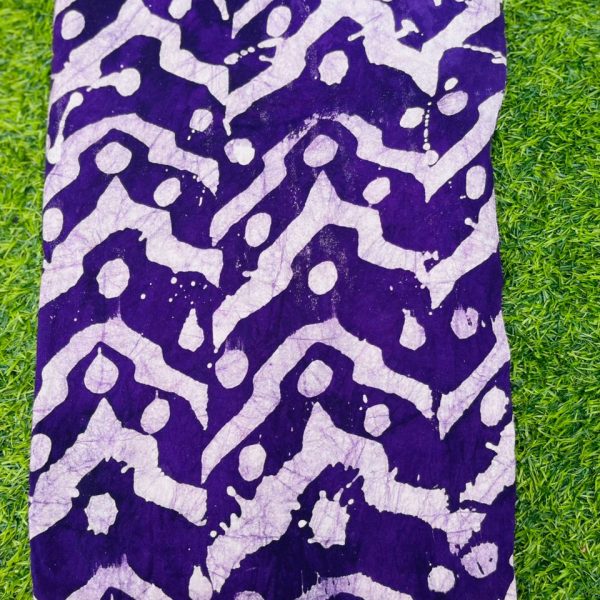 Wave pattern blue batik