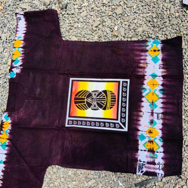 Brown Adire shirt