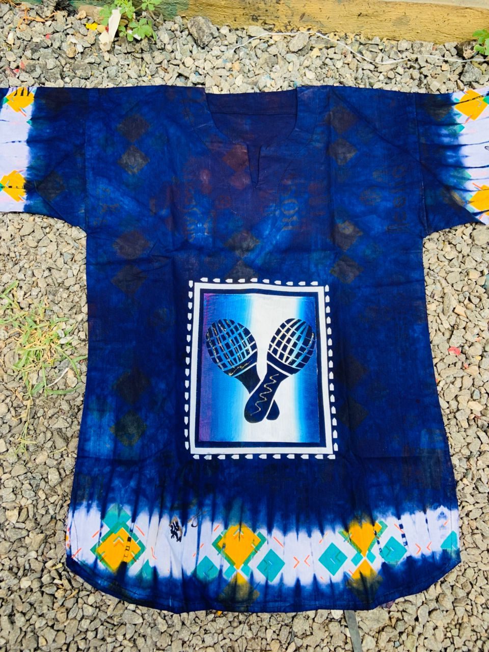 Adire Sekere shirt Adire Sekere shirt