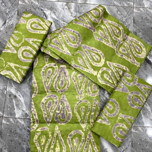 Free flow batik design: 5-yards bundle