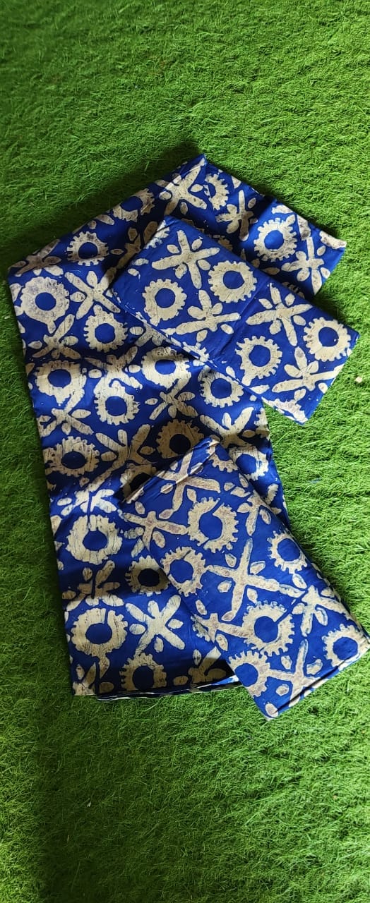 Free style blue batik Free style blue batik